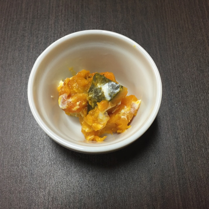 離乳食 完了期 かぼちゃのヨーグルト和え レシピ 作り方 By 楽天レシピ 離乳食 完了期 かぼちゃのヨーグルト和え レシピ 作り方 By 楽天レシピ